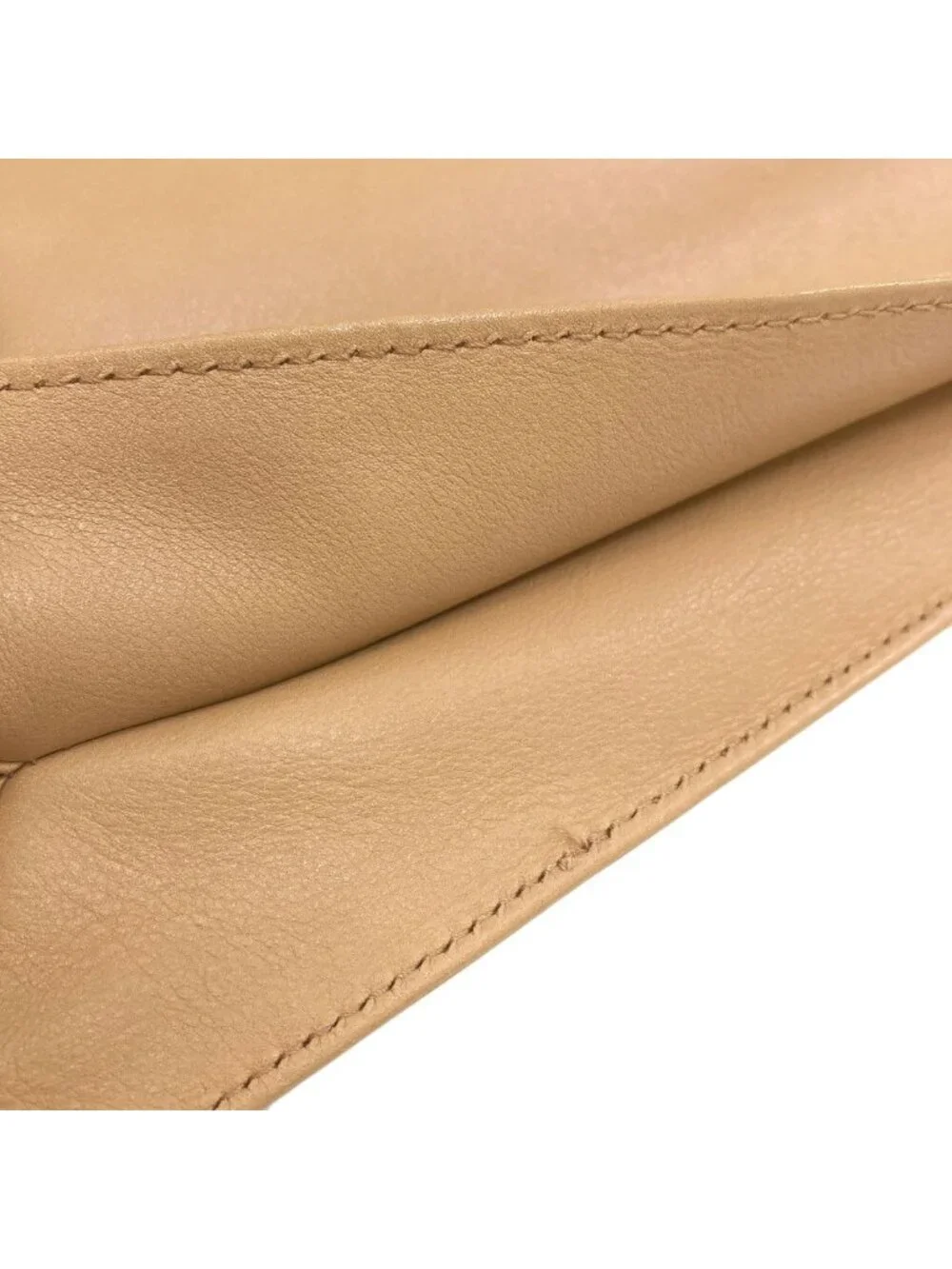 Chanel CC Logo Gold Tote Bag Lambskin